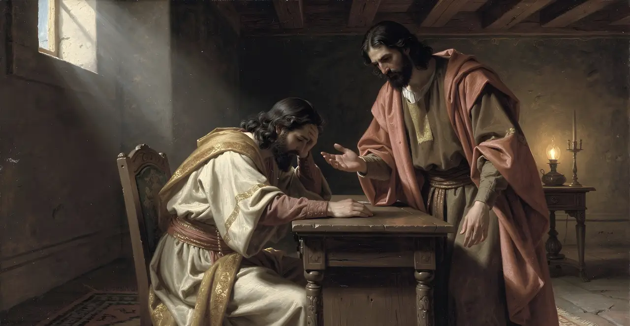 Psalm 51:1-5 — Psalms, oil painting · TruthPrints