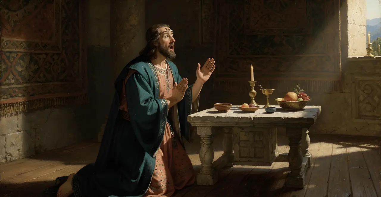 Psalm 51:13-18 — Psalms, oil painting · TruthPrints