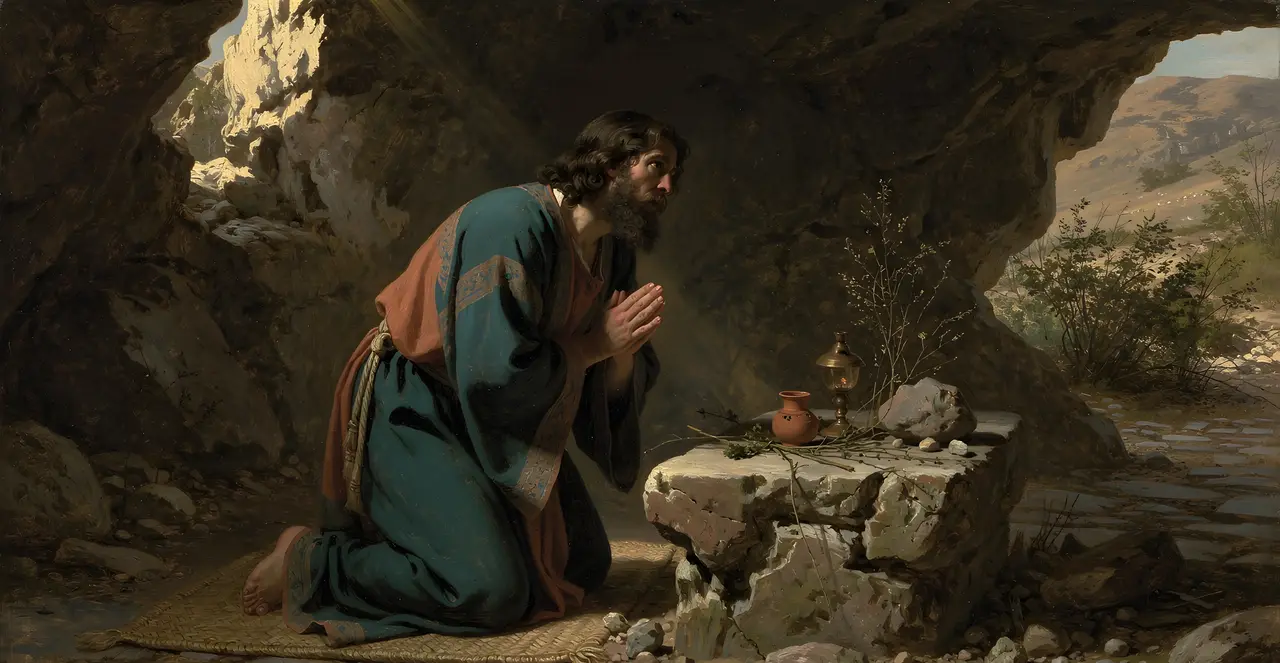 Psalm 54:1-5 — Psalms, oil painting · TruthPrints