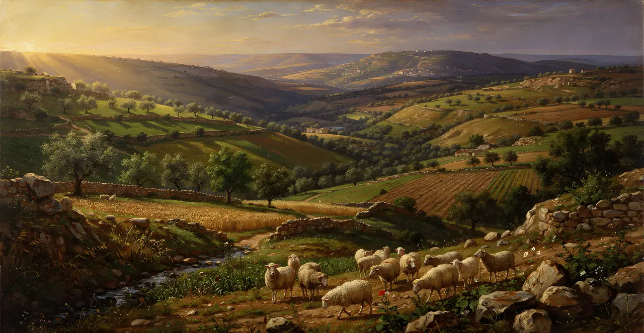 Psalm 65,11-13 — Psalmen, Ölgemälde · TruthPrints