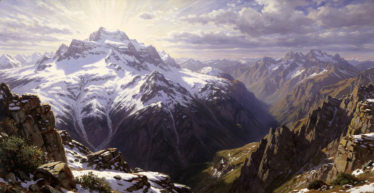 Psalm 68:12-17 — Psalms, oil painting · TruthPrints