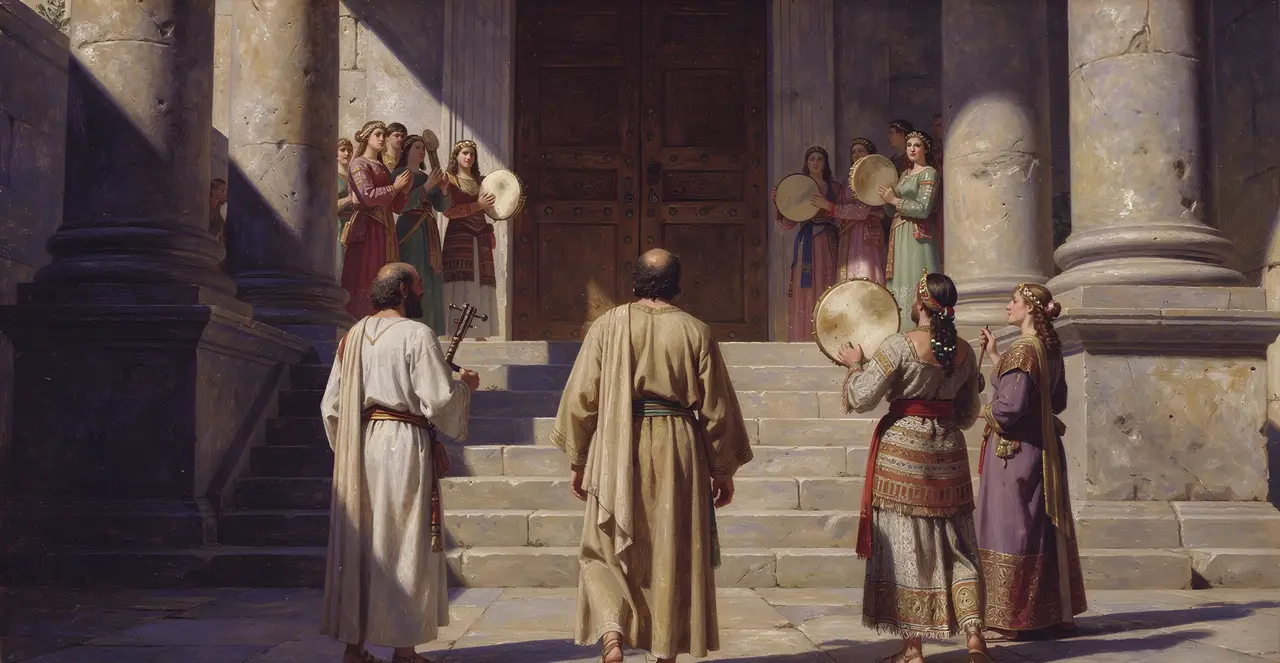 Psalm 68:23-28 — Psalms, oil painting · TruthPrints