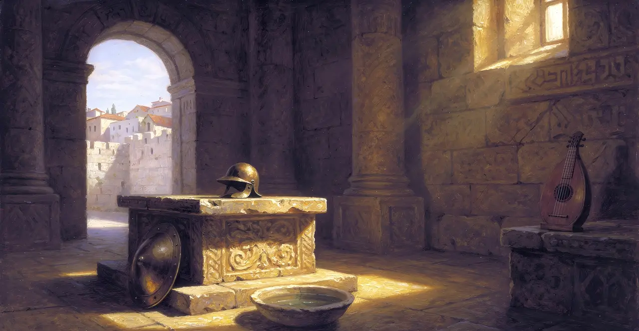 Psalm 69:29-35 — Psalms, oil painting · TruthPrints