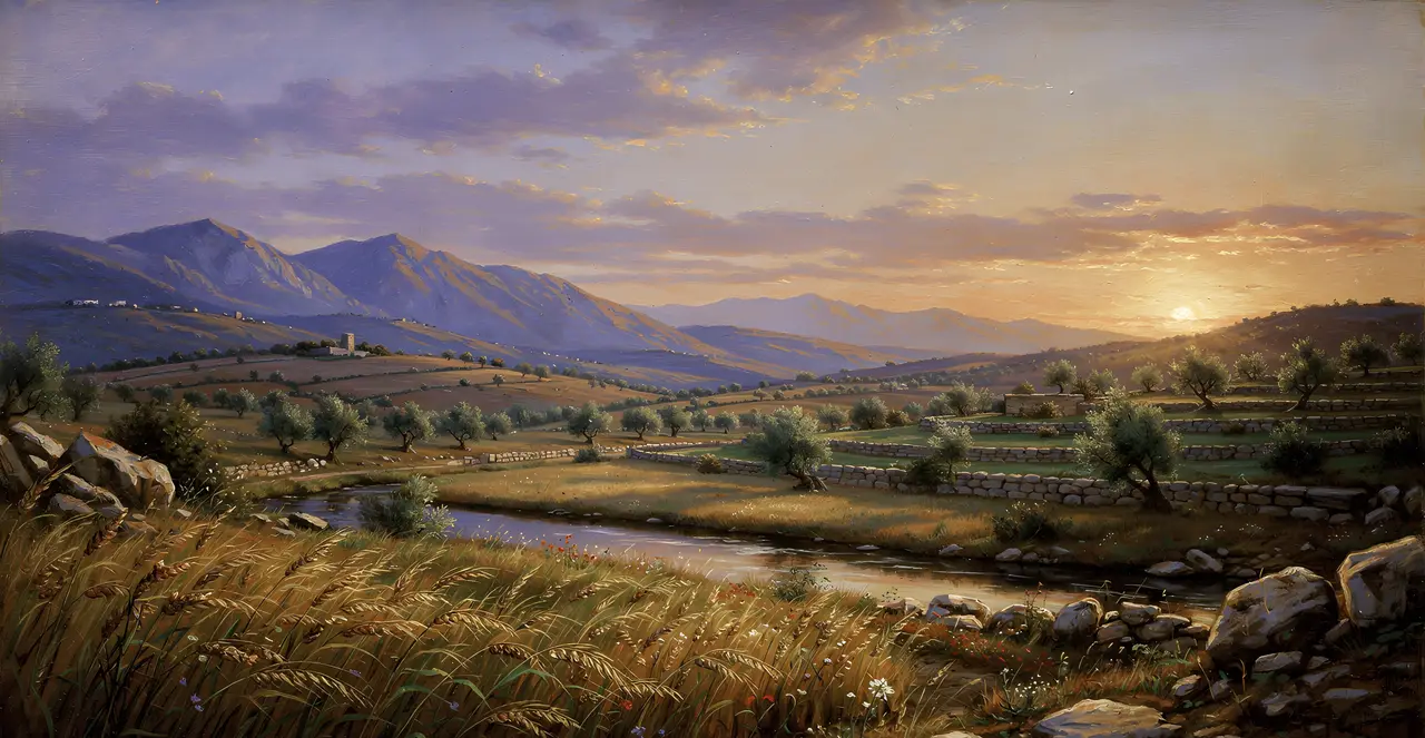 Psalm 72:7-12 — Psalms, oil painting · TruthPrints
