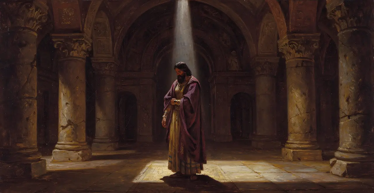 Psalm 73:16-23 — Psalms, oil painting · TruthPrints