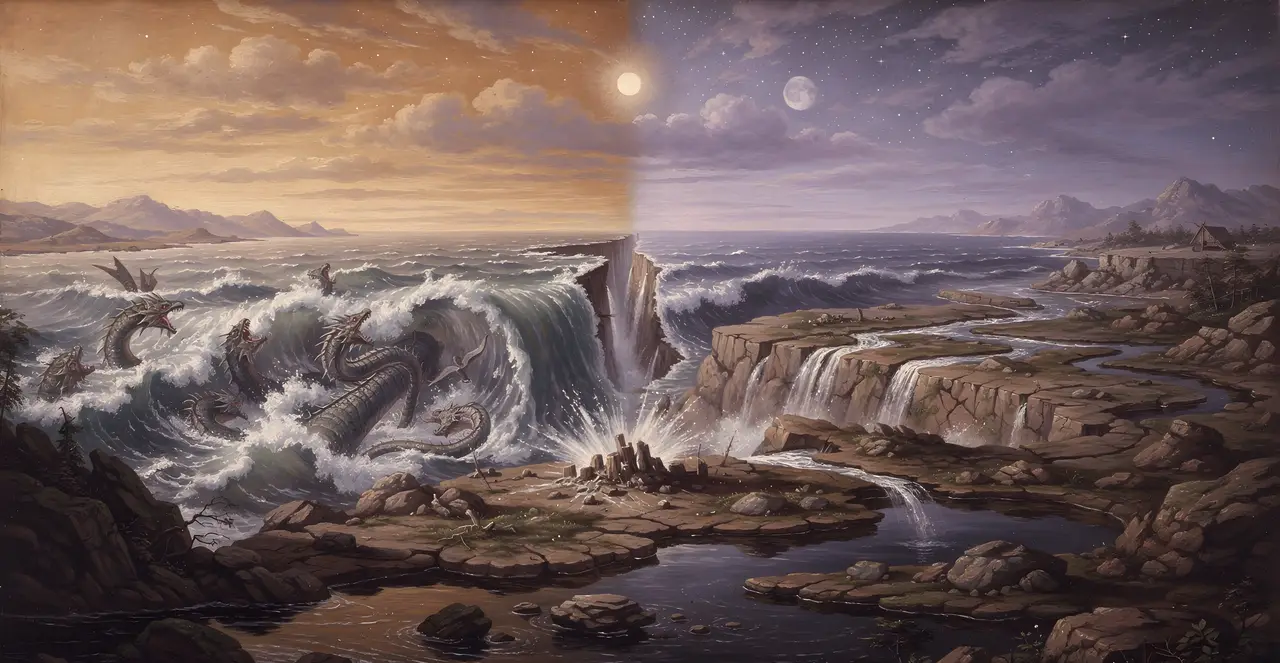 Psalm 74:13-18 — Psalms, oil painting · TruthPrints