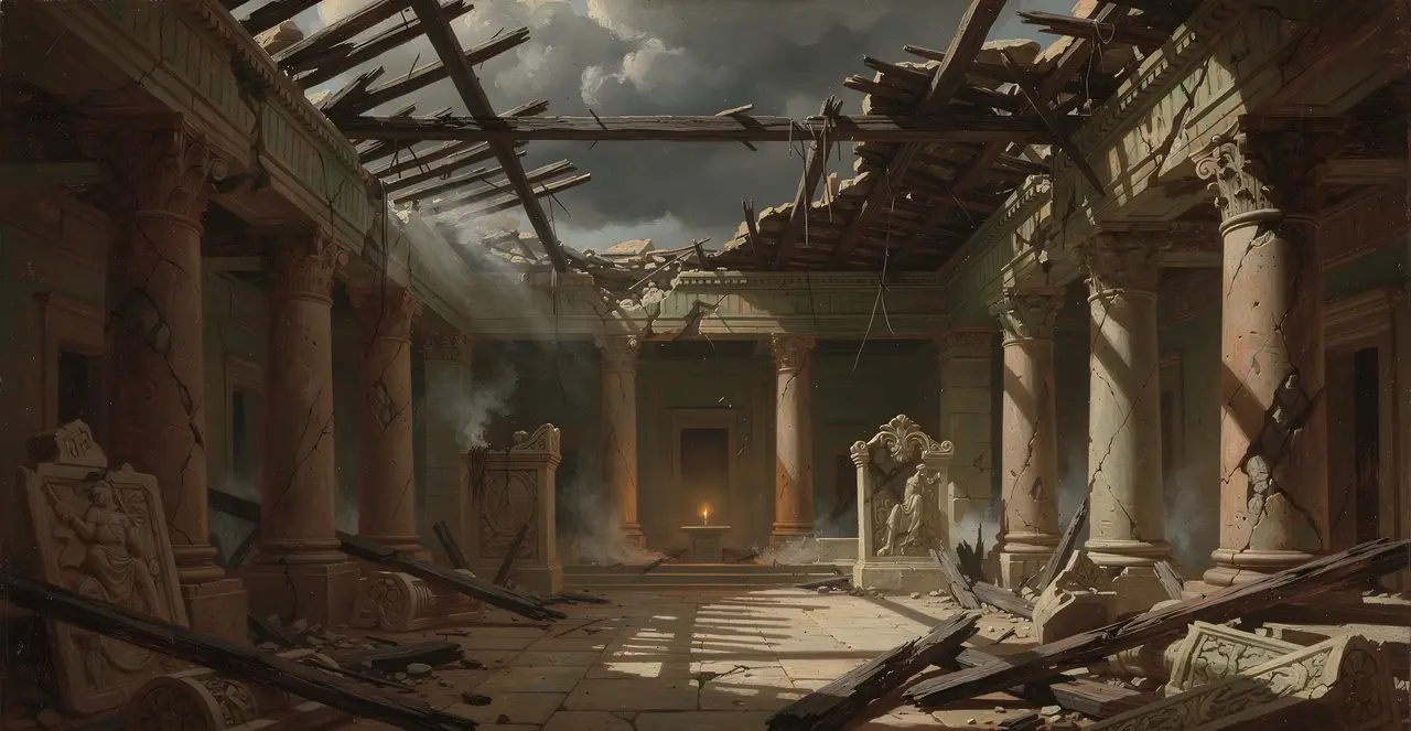 Psalm 74:19-23 — Psalms, oil painting · TruthPrints
