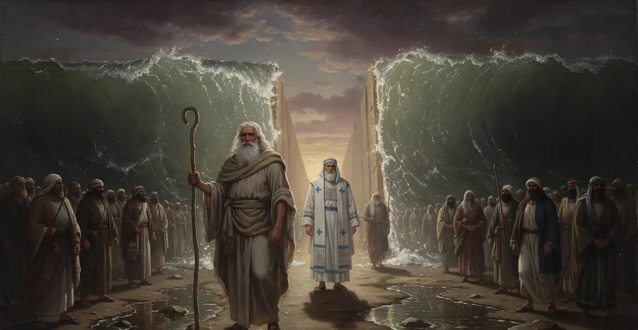 Psalm 77:19-20 — Psalms, oil painting · TruthPrints