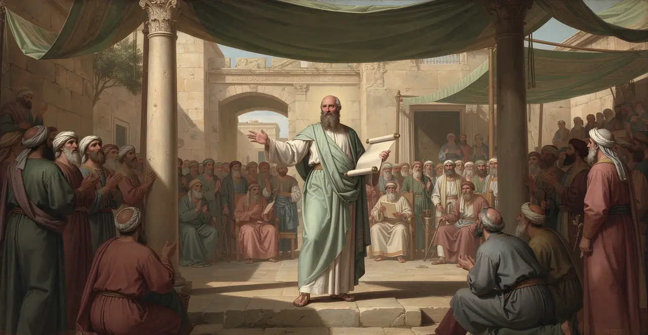 Psalm 78:1-5 — Psalms, oil painting · TruthPrints