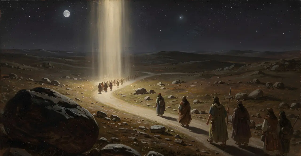 Psalm 78:50-54 — Psalms, oil painting · TruthPrints