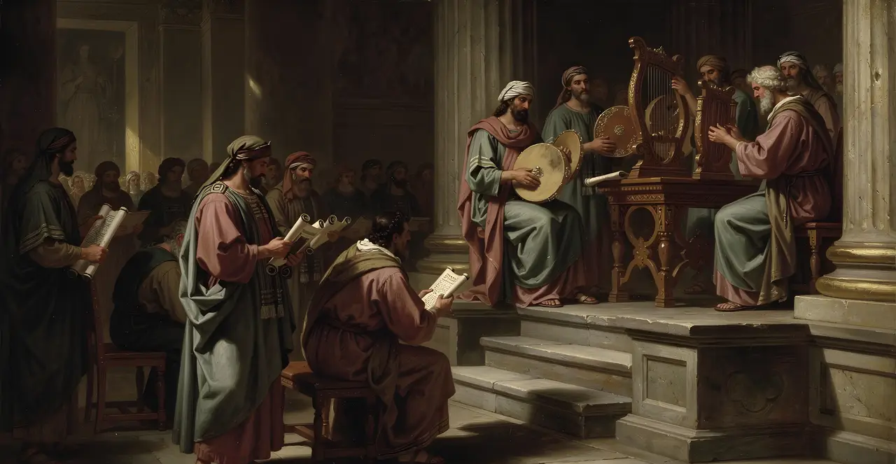 Psalm 81:1-6 — Psalms, oil painting · TruthPrints