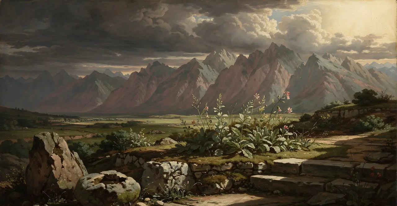 Psalm 85:8-13 — Psalms, oil painting · TruthPrints
