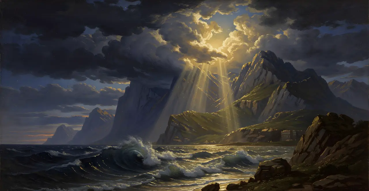 Psalm 93,1-5 — Psalmen, Ölgemälde · TruthPrints