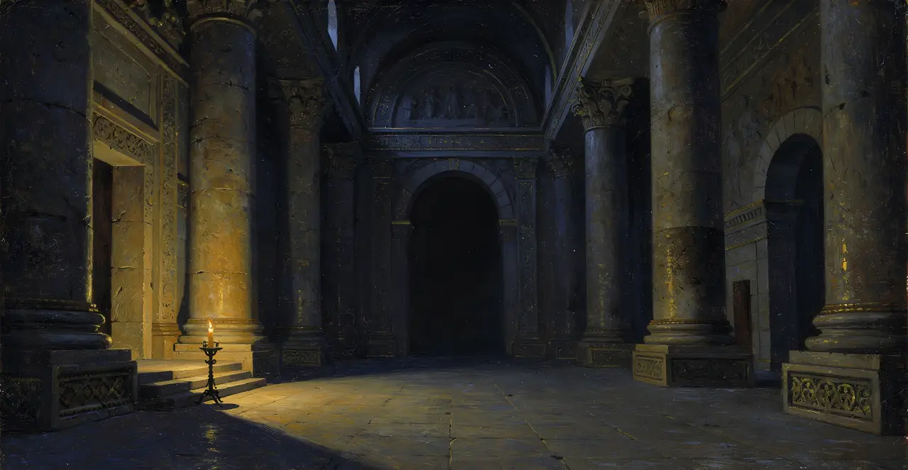 Psalm 94:23 — Psalms, oil painting · TruthPrints