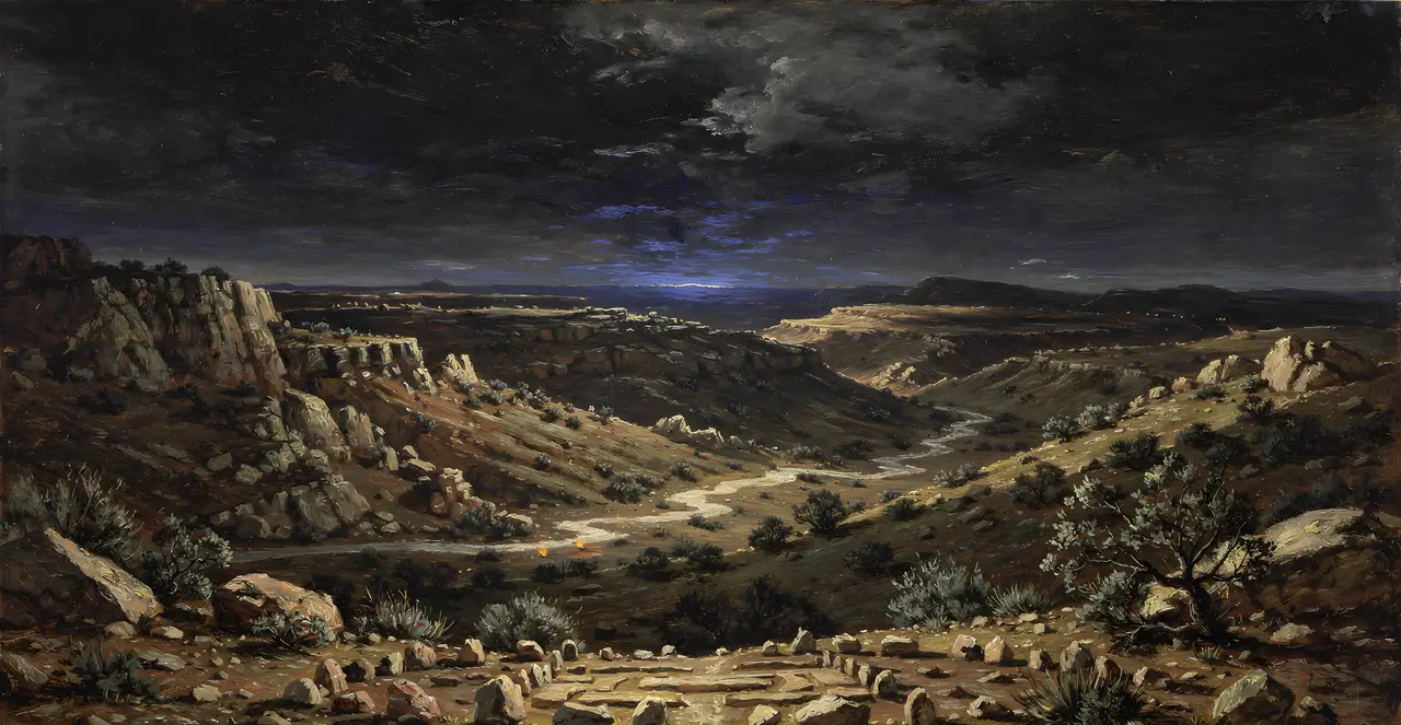 Psalm 95:7-11 — Psalms, oil painting · TruthPrints