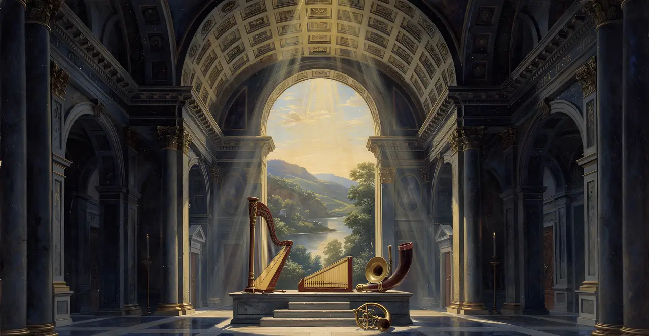 Psalm 98,1-5 — Psalmen, Ölgemälde · TruthPrints