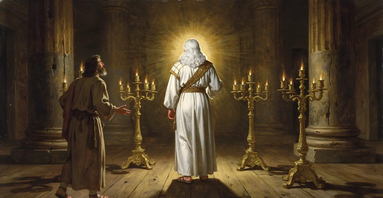 Revelation 1:11-14 — Revelation, oil painting · TruthPrints