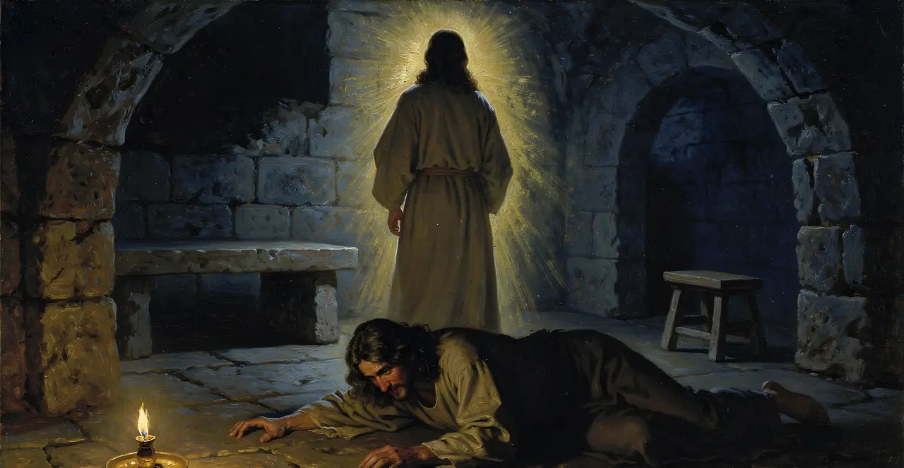 Revelation 1:15-18 — Revelation, oil painting · TruthPrints