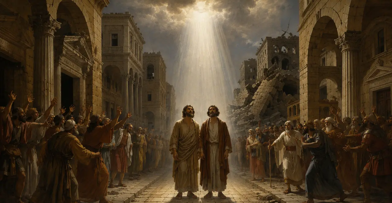 Revelation 11:11-14 — Revelation, oil painting · TruthPrints