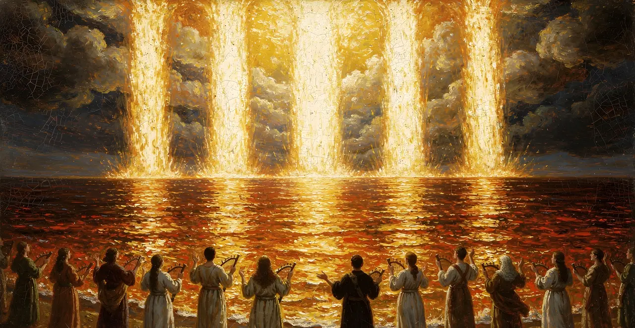 Revelation 15:1-3 — Revelation, oil painting · TruthPrints