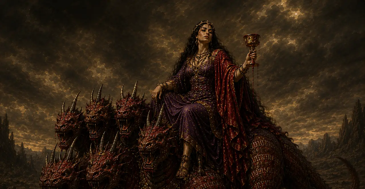 Revelation 17:1-3 — Revelation, oil painting · TruthPrints
