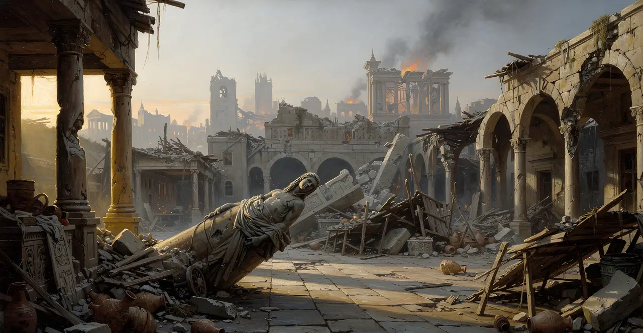 Revelation 18:22-23 — Revelation, oil painting · TruthPrints