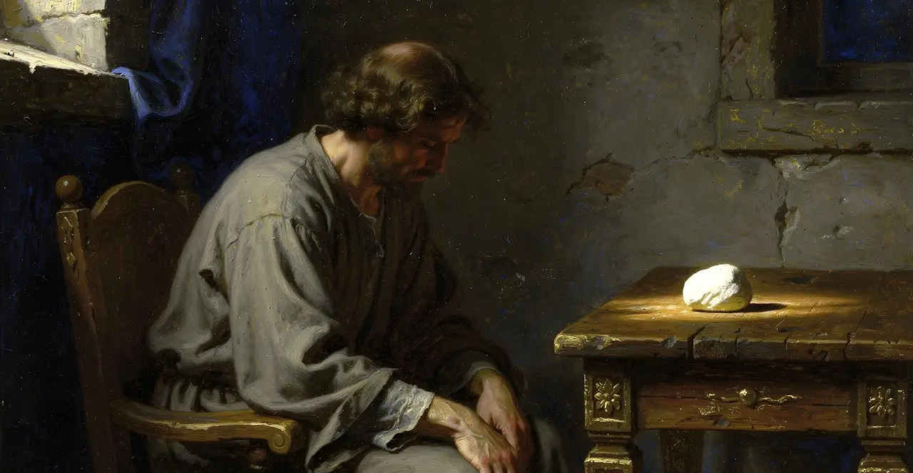 Revelation 2:17-19 — Revelation, oil painting · TruthPrints