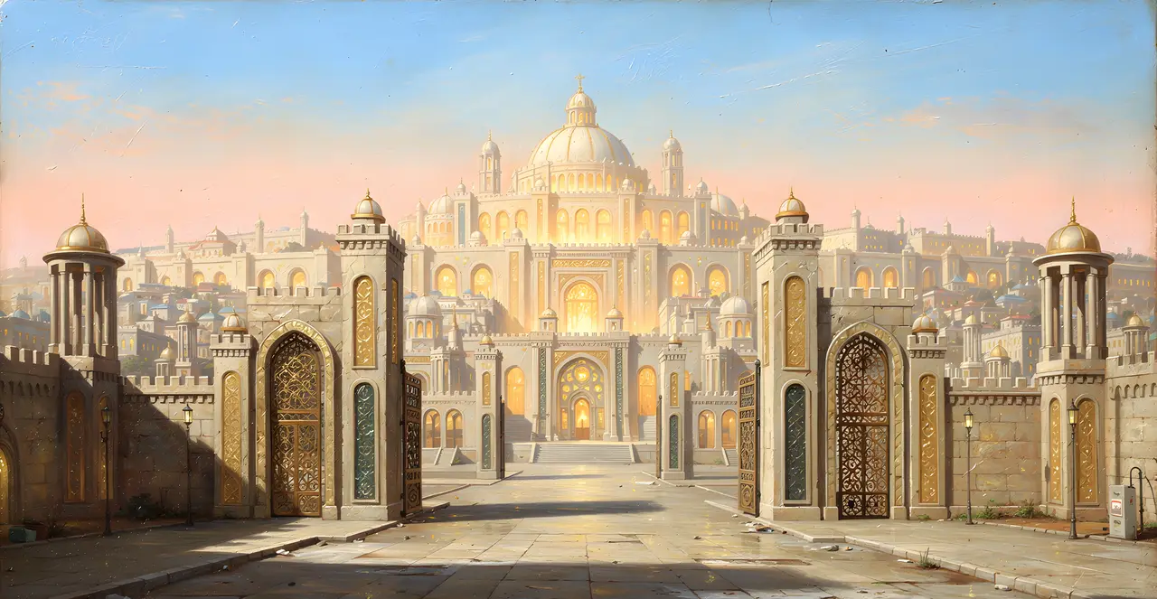 Revelation 21:23-26 — Revelation, oil painting · TruthPrints