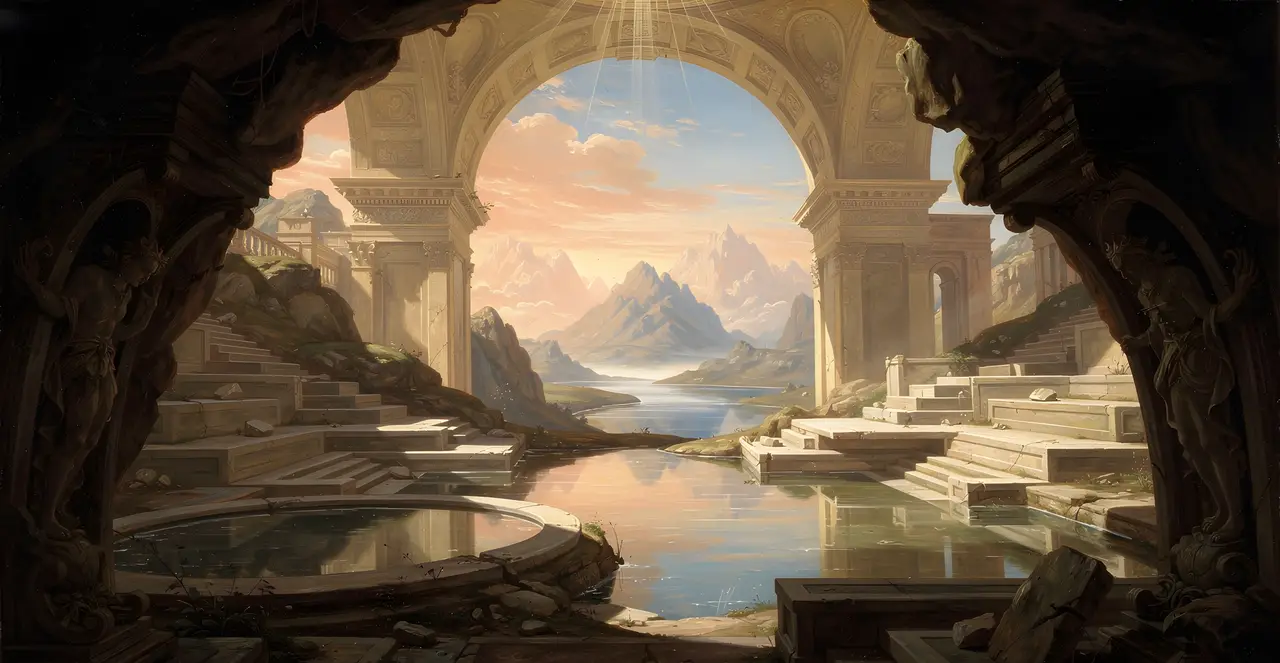 Revelation 21:4-7 — Revelation, oil painting · TruthPrints