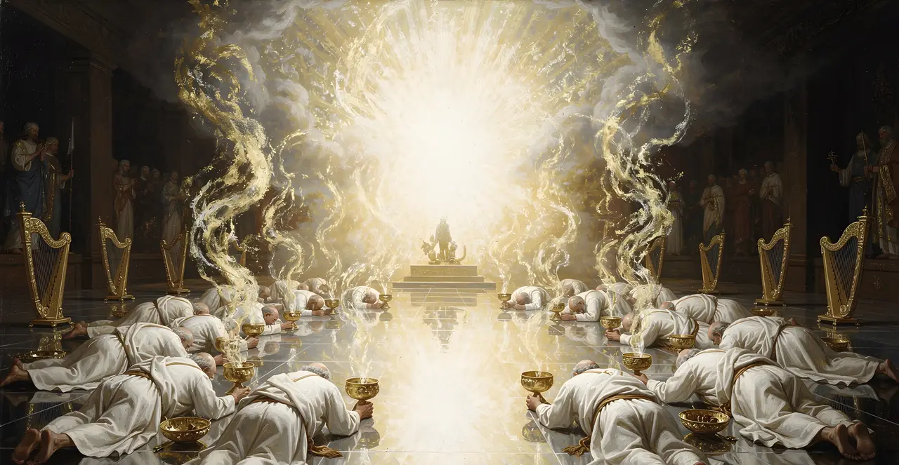 Revelation 5:8-10 — Revelation, oil painting · TruthPrints