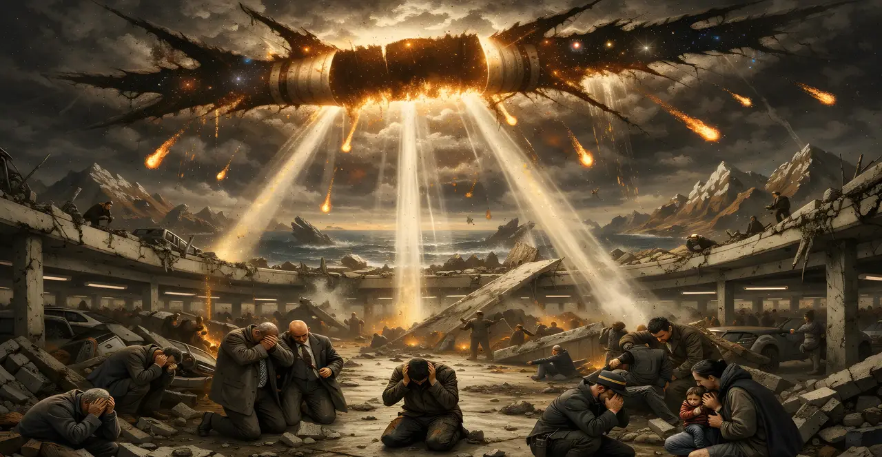 Revelation 6:14-17 — Revelation, oil painting · TruthPrints