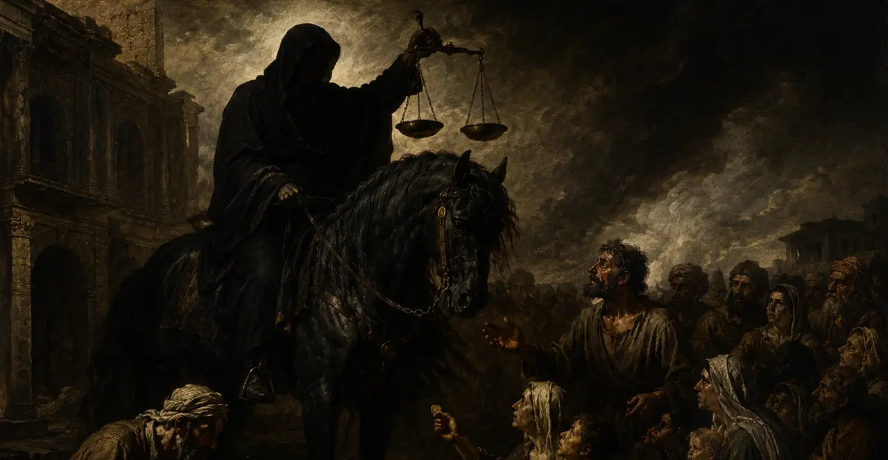 Revelation 6:5-7 — Revelation, oil painting · TruthPrints