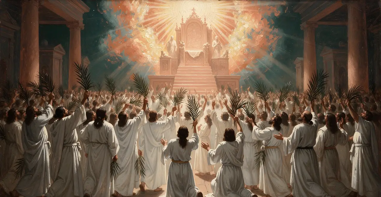 Revelation 7:8-10 — Revelation, oil painting · TruthPrints
