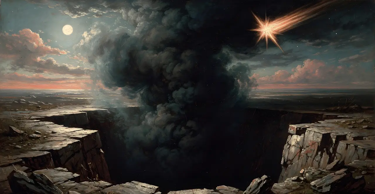 Revelation 9:1-3 — Revelation, oil painting · TruthPrints