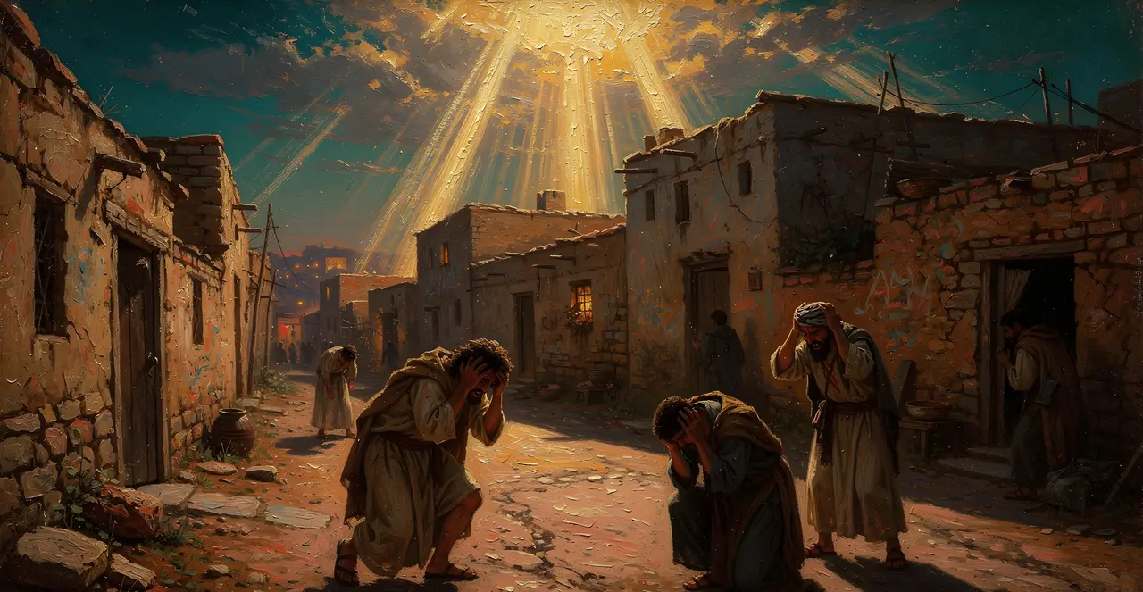 Revelation 9:4-6 — Revelation, oil painting · TruthPrints