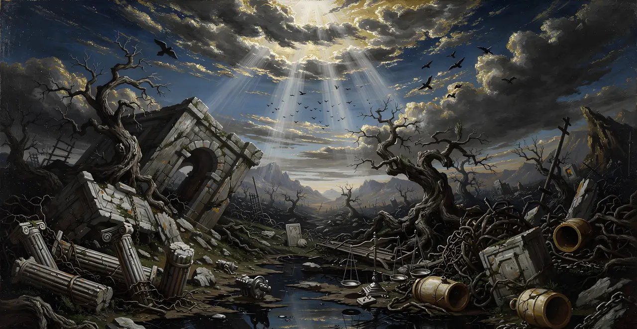 Romans 1:28-32 — Romans, oil painting · TruthPrints