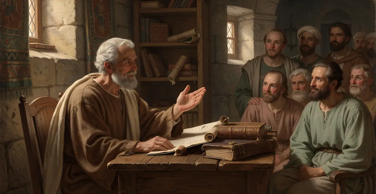 Romans 10:6-9 — Romans, oil painting · TruthPrints