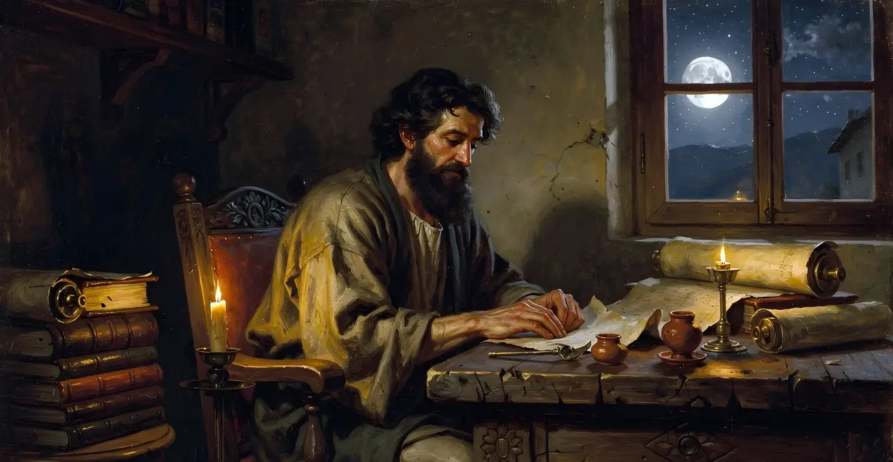Romans 11:26-31 — Romans, oil painting · TruthPrints