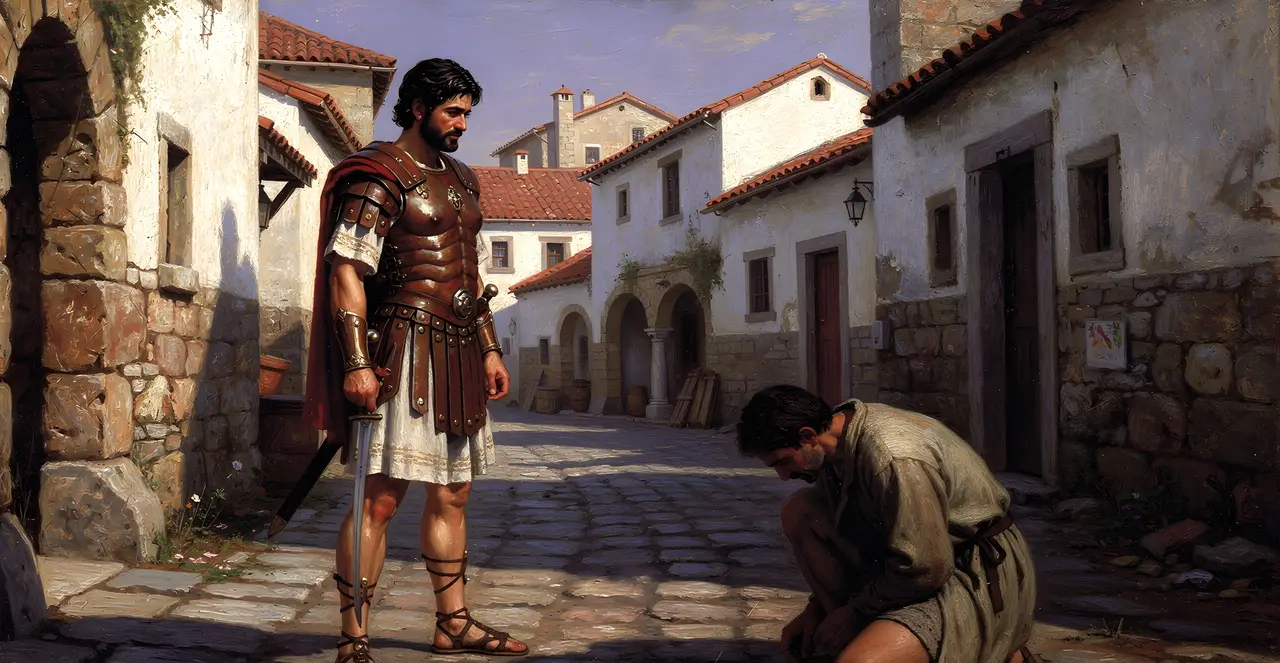 Romans 13:4-7 — Romans, oil painting · TruthPrints
