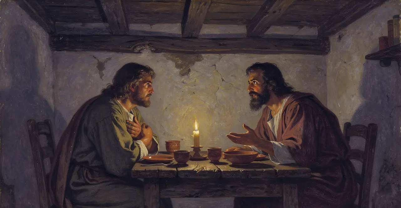 Romans 14:18-22 — Romans, oil painting · TruthPrints