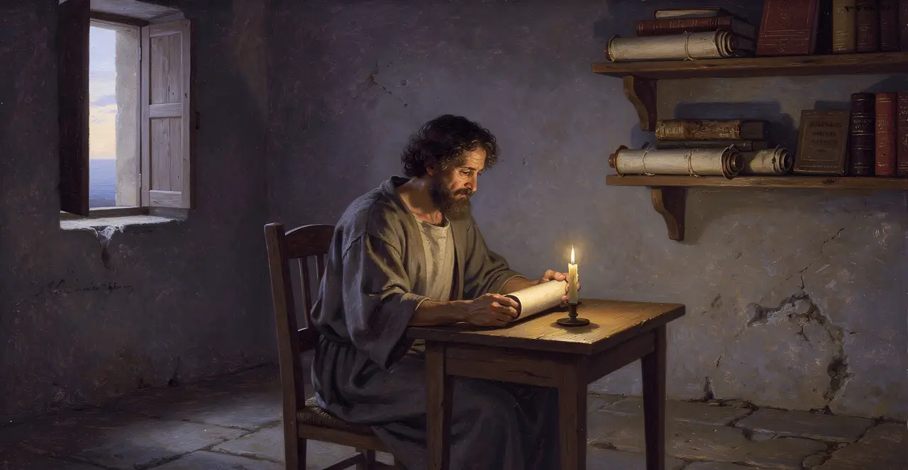 Romans 15:1-5 — Romans, oil painting · TruthPrints