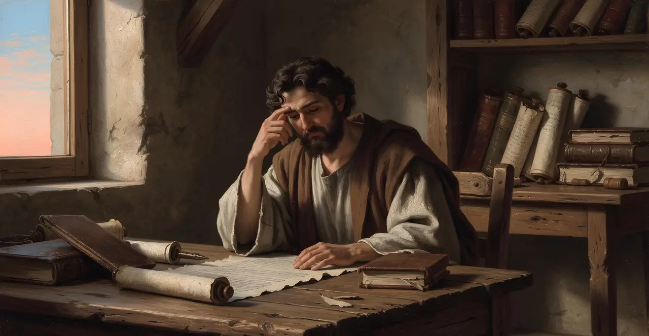 Romans 15:23-26 — Romans, oil painting · TruthPrints
