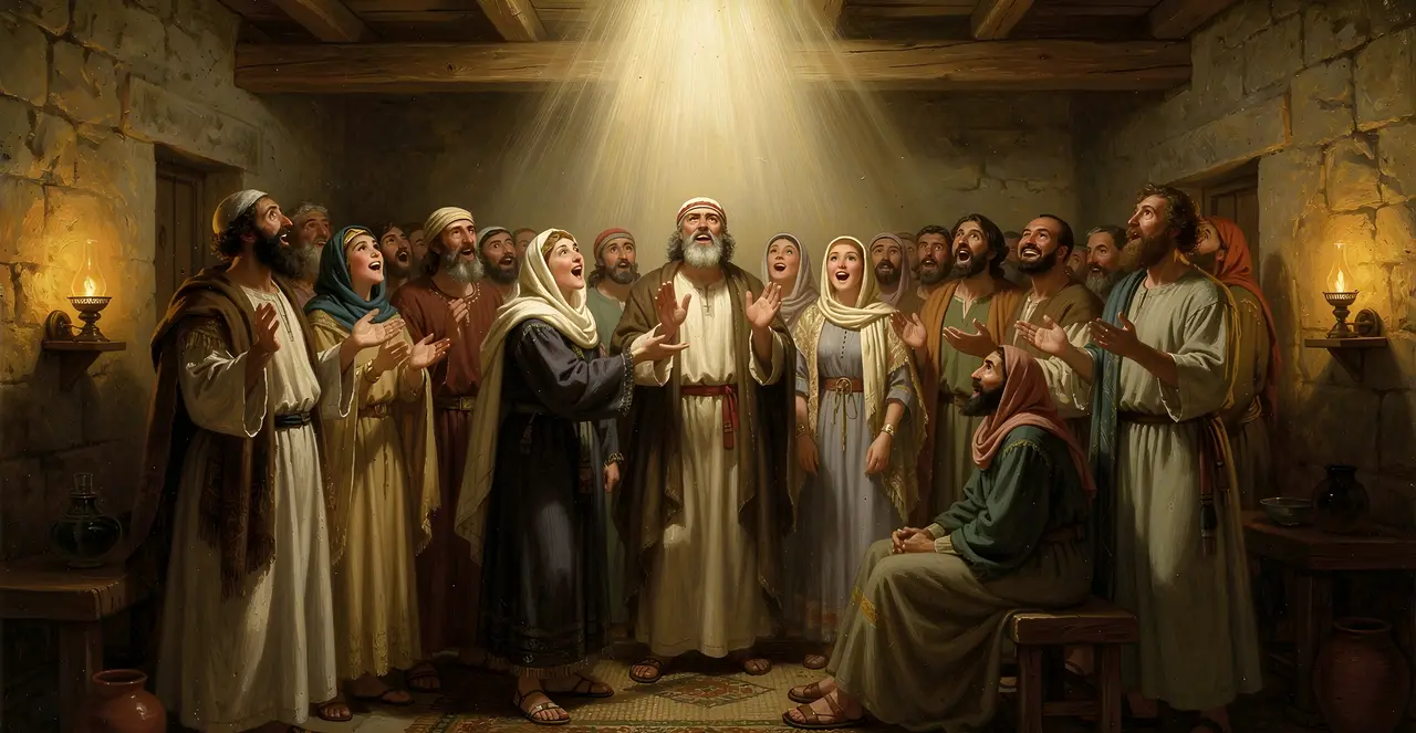 Romans 15:6-10 — Romans, oil painting · TruthPrints