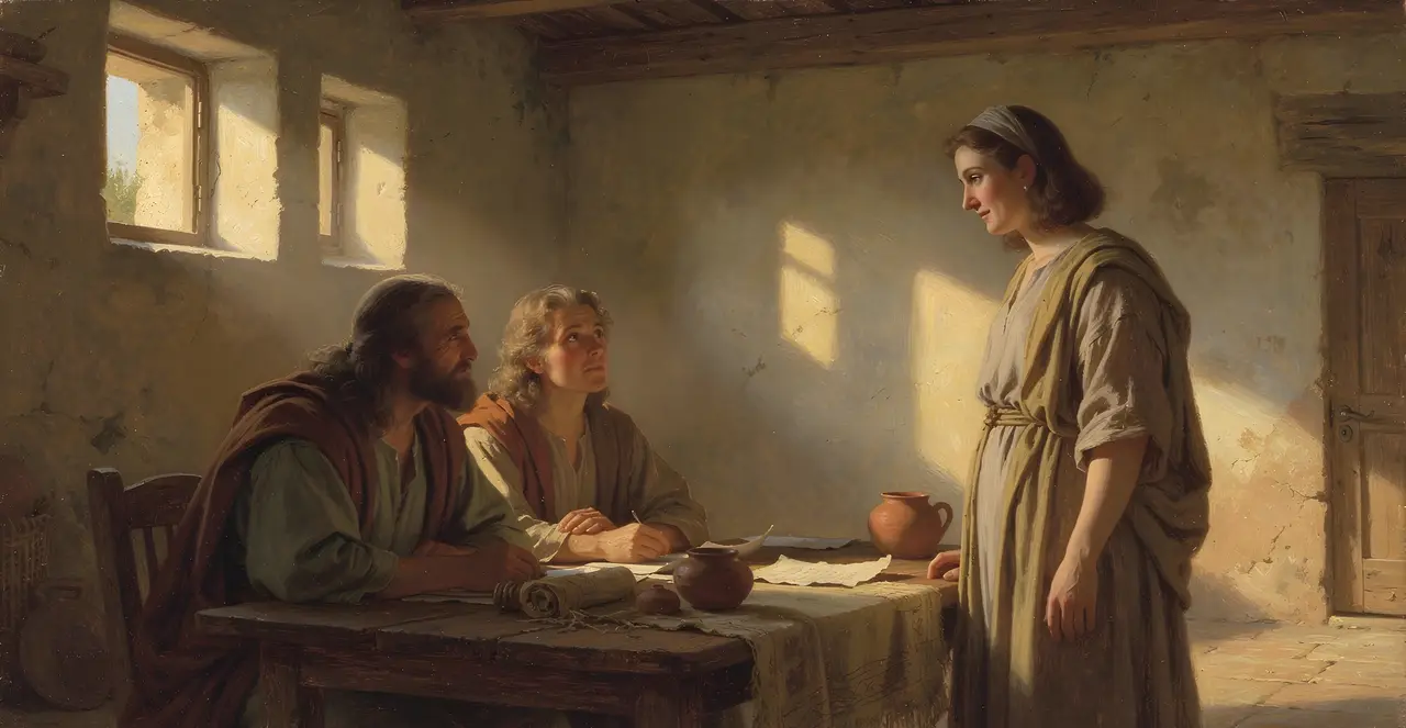 Romans 16:1-4 — Romans, oil painting · TruthPrints