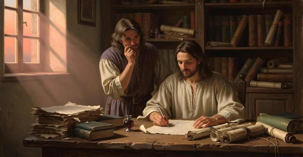 Romans 16:18-22 — Romans, oil painting · TruthPrints