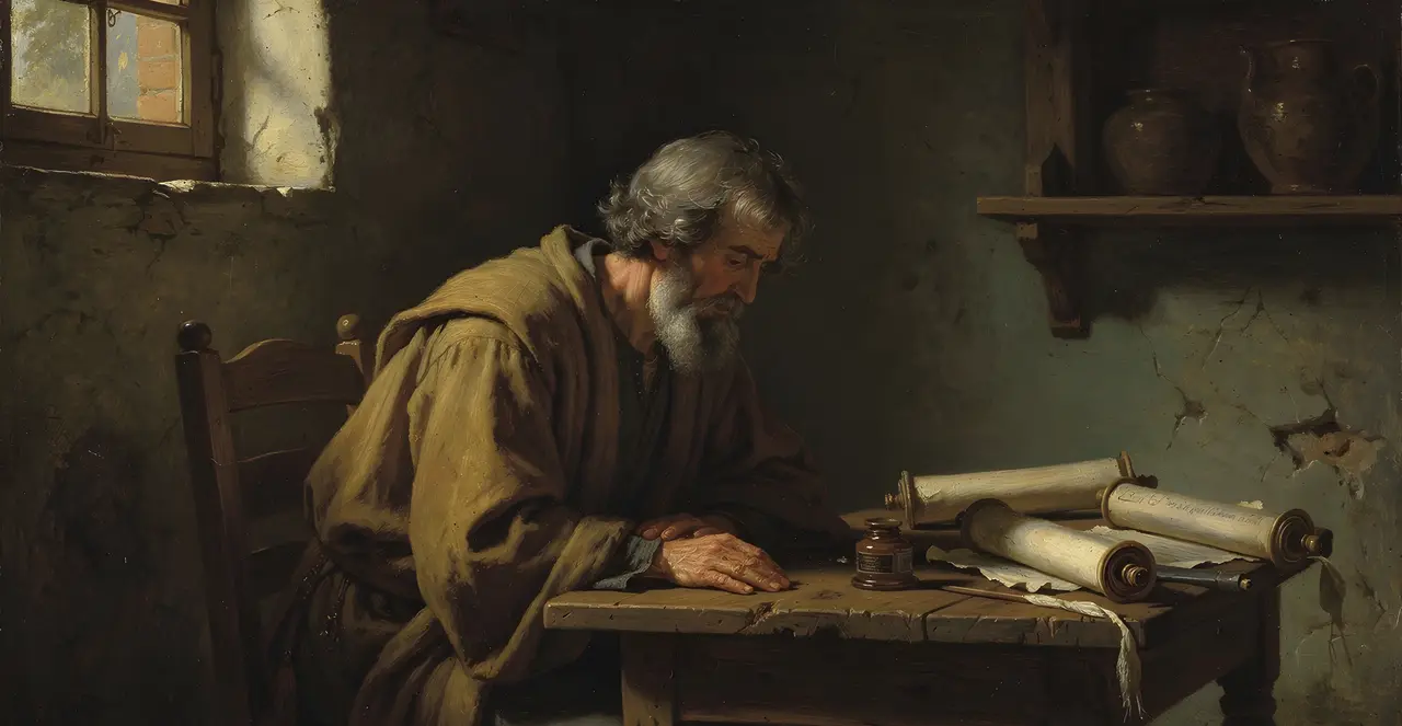 Romans 4:7-10 — Romans, oil painting · TruthPrints