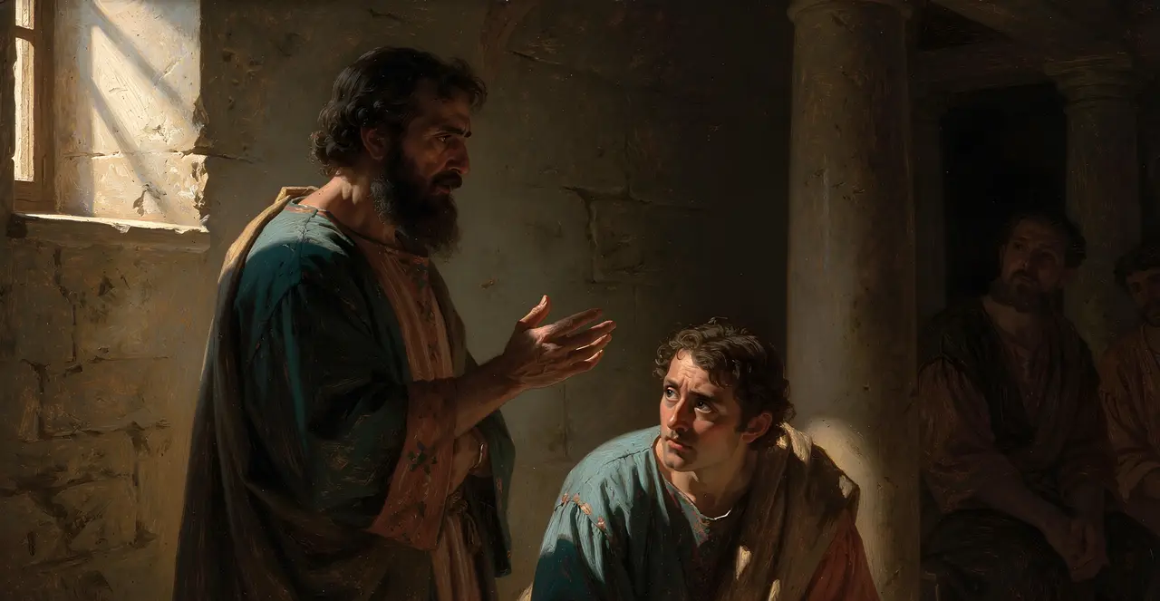 Romans 6:20-23 — Romans, oil painting · TruthPrints