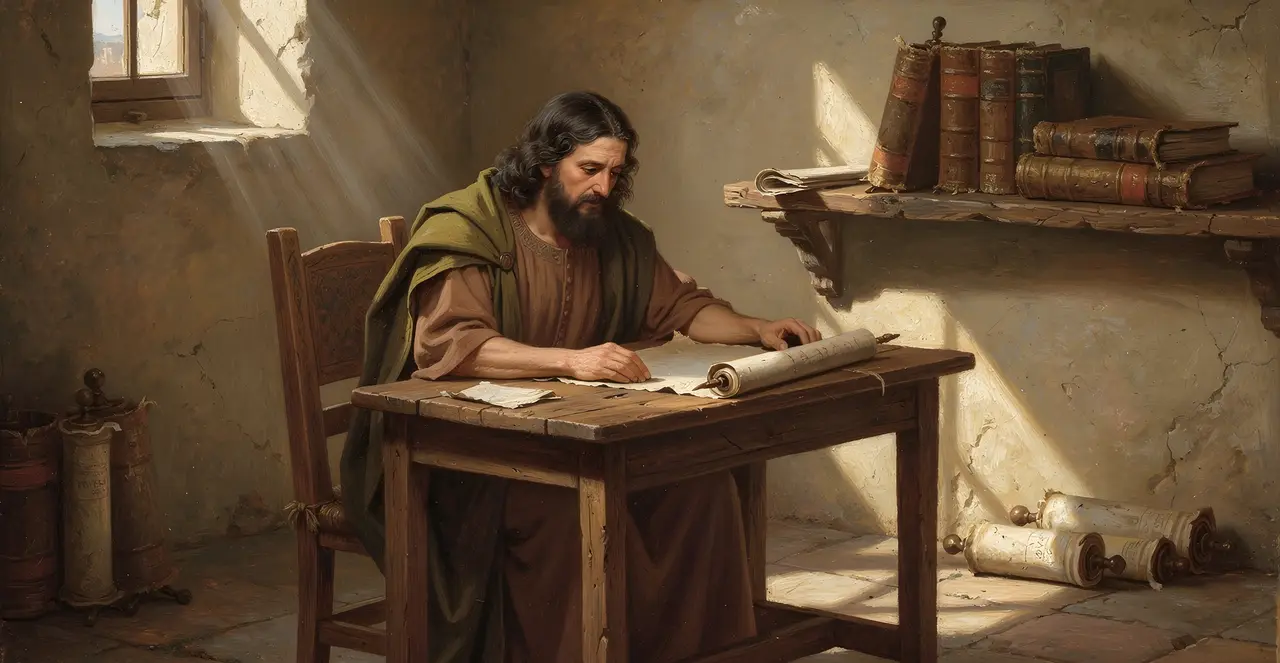 Romans 6:6-10 — Romans, oil painting · TruthPrints