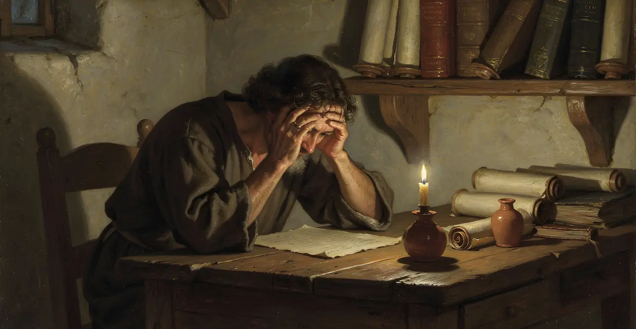 Romans 7:12-15 — Romans, oil painting · TruthPrints