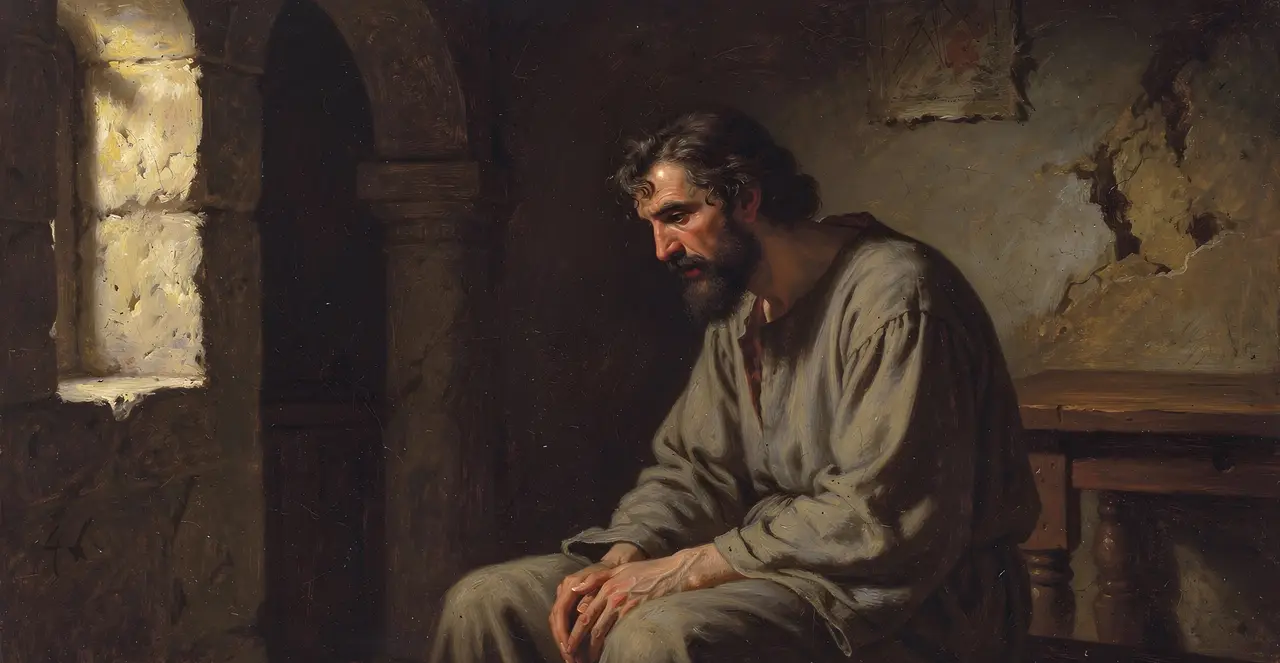 Romans 7:21-25 — Romans, oil painting · TruthPrints